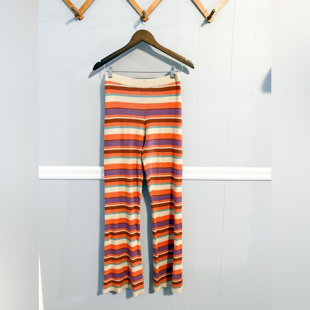VRG GRL Striped Sweater Knit Pants
